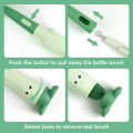 Portable Silicone Bottle Cleaning Brush with Non-Slip Grip. 