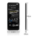M9 Bluetooth5.0 MP4 Player 4.0 Inch Full Touch Screen FM Radio Recording E-book Music Video Player Built-in Speaker.