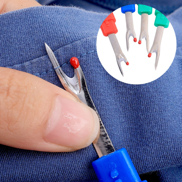 1/5Pcs%20Plastic%20Handle%20Craft%20Thread%20Cutter%20Seam%20Ripper%20Stitch%20Unpicker%20Cross%20Stitch%20Remover%20Hand%20Sewing%20Accessories%20Tool%20-%20Image%203