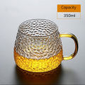 Enjoy Your Hot Beverages With The Heat-Resistant Glass Coffee Mug - Stylish And Functional Drinkware. 