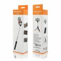 R1S Bluetooth Wireless Remote Selfie Stick LED light 3 in 1 Extendable Foldable Handheld Monopod Tripod Stand Holder.