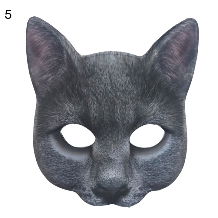 %EF%BC%88New%EF%BC%89Lifelike%20Cat%20Half%20Face%20Cover%20Maquerade%20Halloween%20Coplay%20Party%20Carnival%20Prop%20-%20Image%209