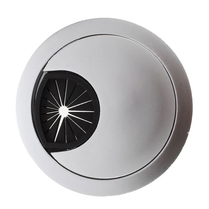 PC%20computer%20stainless%20steel%2050%20mm%20diameter%20Desk%20grommet%20cable%20hole%20cover%20-%20Image%202