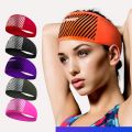 Athletic Lyca Absorbent Cycling Yoga Sport Sweat Workout Headband for Men Sweatband Women Yoga Hair Bands Head Sweat BandsHeadbands. 