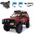C54-1 Rc Car Compatible For Wpl C54 Land Cruiser 4wd Lc80 Crawler Full Scale 260 Motor Off-road Climbing Vehicle. 