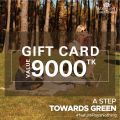 Woodland Gift Card BDT 9000. 