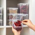 Spice Divided Storage Box Seasoning Box Kitchen Household Anise Cinnamon Dried Peppers Compartment Flip Seal Storage Box. 