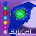 【beauty code store】（NEW） Digital Watch For Backlight Waterproof Wrist Watch For Boys Girls 1716. 
