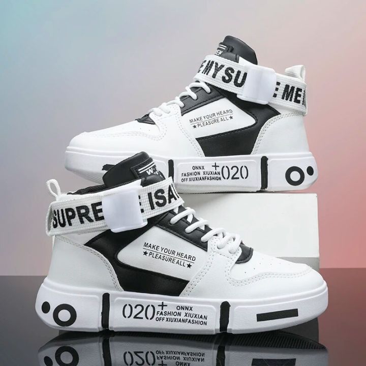 Big Boys High Top Sneakers Luxury Children Casual Shoes Youth Men