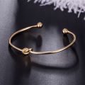 New Trendy Fashionable 4Pcs/ Set Women Simple Design Gold Plated Chain Bracelets for Girls Simple Stylish / Bracelet for Women New Collection 2024. 