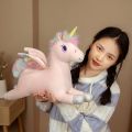 Rainbow Unicorn Pillow Birthday Gift Plush Toy for Children.