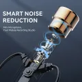 Karaoke HiFi Wired Headphones With Mic Singing Living Headset 3.5mm AUX Heavy Bass Noice Cancelling Earphone 1.2M 3M KTV Music. 