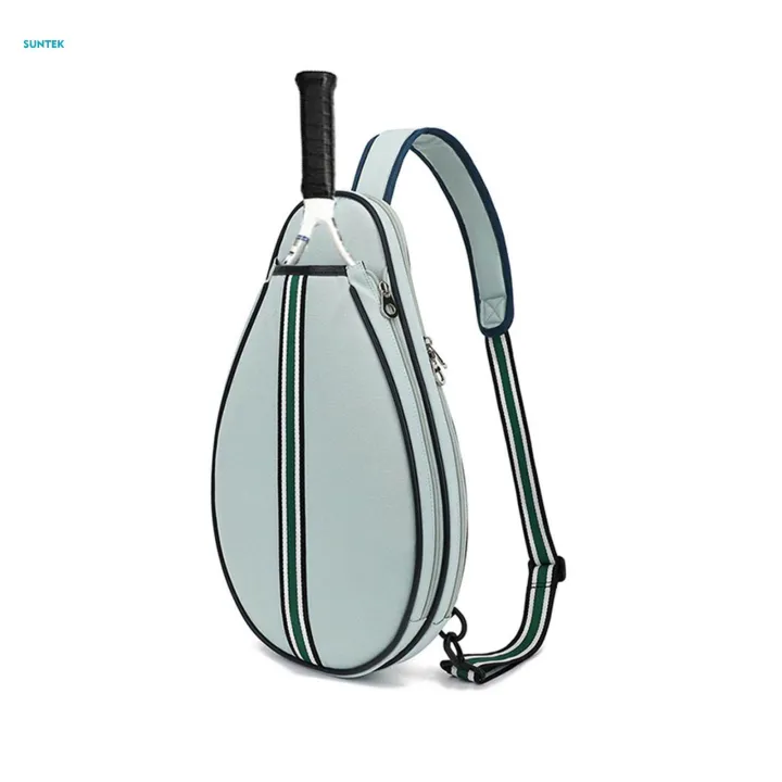 Tennis%20Bag%20Carry%20Bag%20Travel%20Pouch%20Racket%20Cover%20Beginners%20Badminton%20Bag%20Light%20Blue%20-%20Image%202
