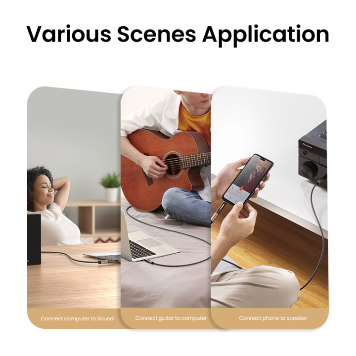 UGREEN%203.5MM%20to%206.5MM%20Audio%20Adapter%20%206.5mm%20Male%20to%20AUX%20Female%20to%20Jack%20Mono%20Audio%20Connector%20Speaker%20Sound%20Console%20Digital%20Piano%20Guitar%20Adapter%20-%20Image%204