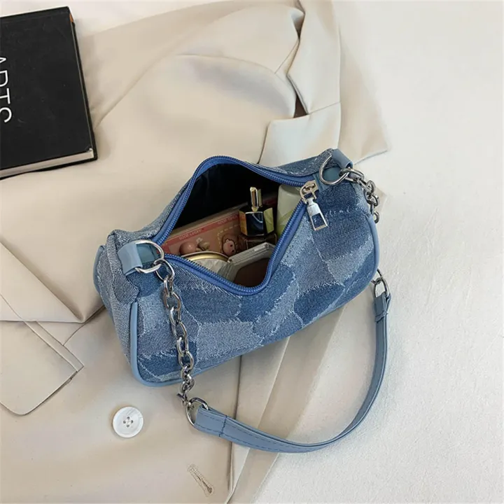 bag%20women's%20new%20handbag%20advanced%20all-match%20retro%20one-shoulder%20armpit%20bag%20French%20niche%20chain%20-%20Image%206