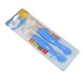Applebear 2pcs Set Baby Feeding Spoon - Soft Silicone Spoon 2pcs Set - Multicolor Available.