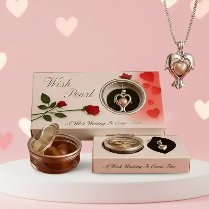 Natural Oyster Wish Pearl Vacuum Can Pendant Necklace Charm Necklace Box Popular Fashion Women Jewelry