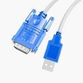 Unnlink USB to RS232 Cable DB9 COM Port Serial PDA 9 Pin DB9 Converter Adapter For Computer PLC. 
