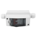 DC Circuit Breaker, Waterproof DC Disconnecter Switch 50A 1000V Transparent Window 6000A Breaking Capacity for Power Generation System.