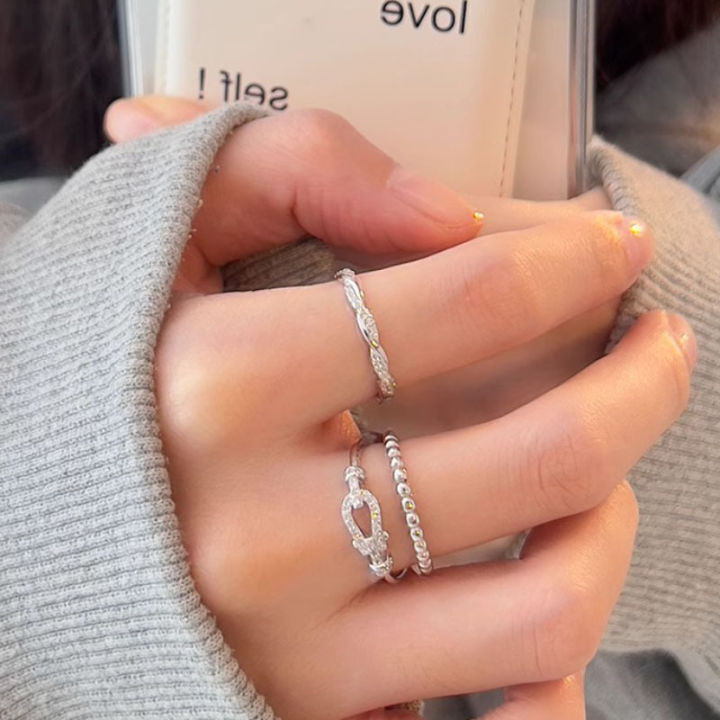 Sweet,%20stacked%20twist%20rings,%20women's%20thin%20rings,%20delicate%20and%20fashionable,%20versatile%20open%20rings,%20ins%20style,%20niche%20index%20finger%20rings,%20tide%20rings%20-%20Image%202