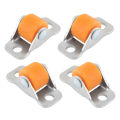 4Pcs Furniture Linear Wheel Sliding Door Pulley for Table Shopping Carts.
