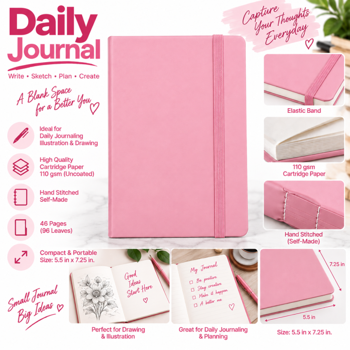 Elegant%20Elastic%20Band%20Hardcover%20Sketchbook%20A5%20Durable%20Art%20Diary%20in%20Multiple%20Colors%20-%20Image%207