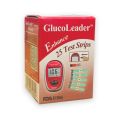 GlucoLeader Enhance RED Strips For Blood Glucose Monitor Test Strips -25 pcs. 