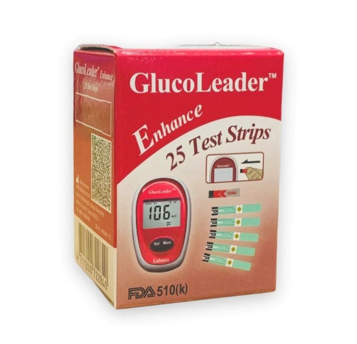 GlucoLeader%20Enhance%20RED%20Strips%20For%20Blood%20Glucose%20Monitor%20Test%20Strips%20-25%20pcs%20-%20Image%202