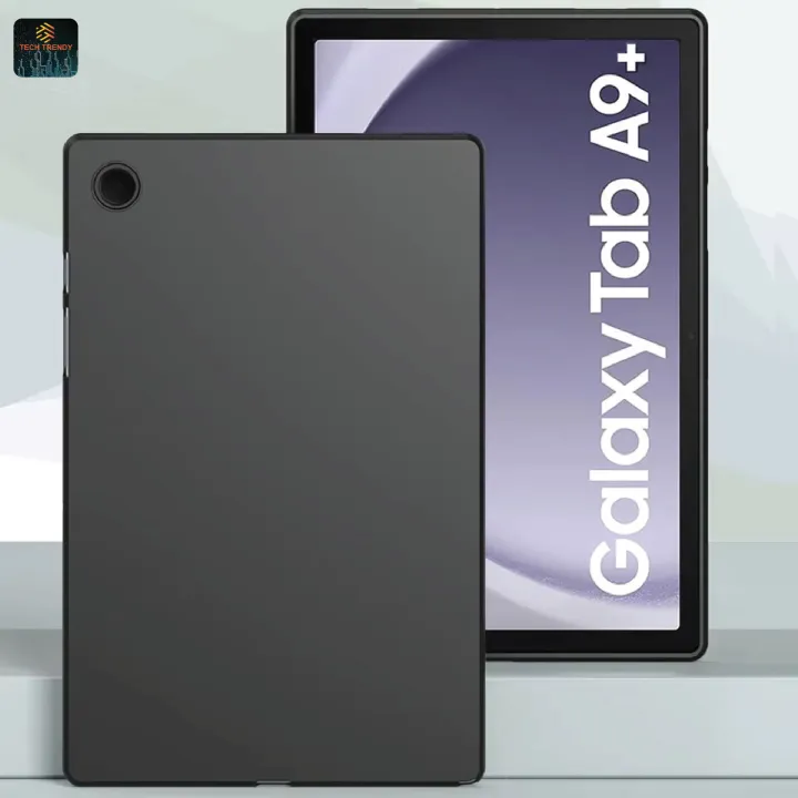 Samsung Galaxy Tab A9 Plus 11 Inches SM-X210/X215LTE/X216-5G Black Color Premimum Quality Soft TPU Back Cover for Samsung Galaxy Tab A9 Plus