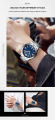 CRRJU 5003  Stainless Steel Simple Fashion Date Analog  Wrist Watch For Men. 