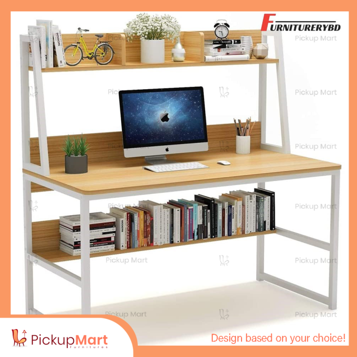 Metal Frame Workstation/ Study Table/ Computer Table/ Reading Table ...