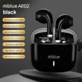 Original MEIZU MBlue AR02 True Wireless Bluetooth V5.4 Earphones Sports Outdoor Wireless Earphones 200mAh Charging Case.