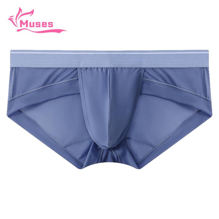 %E3%80%90Best%20value%E3%80%91%20Muses%20Mall%20Men%20Summer%20Briefs%20Men's%20Summer%203d%20Pouch%20Solid%20Color%20Breathable%20Underwear%20Comfortable%20Quick%20Drying%20Quick%20Drying%20Men%20Briefs%20-%20Image%205