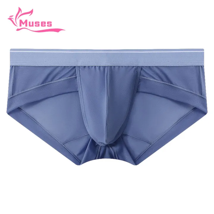 %E3%80%90Best%20value%E3%80%91%20Muses%20Mall%20Men%20Summer%20Briefs%20Men's%20Summer%203d%20Pouch%20Solid%20Color%20Breathable%20Underwear%20Comfortable%20Quick%20Drying%20Quick%20Drying%20Men%20Briefs%20-%20Image%205