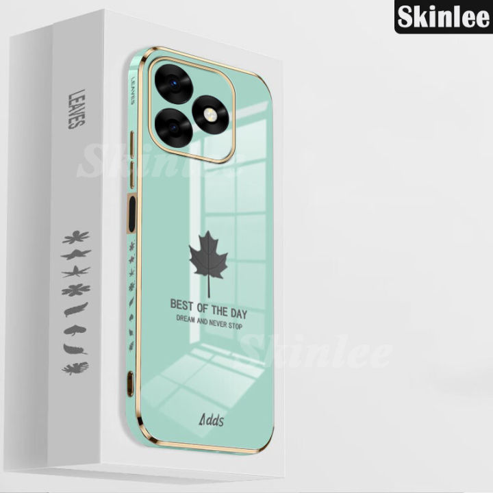 Phone%20case%20For%20itel%20P55%204G%20Back%20cover%20Soft%20Shining%20Maple%20Leaves%20Design%20Cover%20For%20itel%20P55%204G%20Cover%20cases%20-%20Image%204