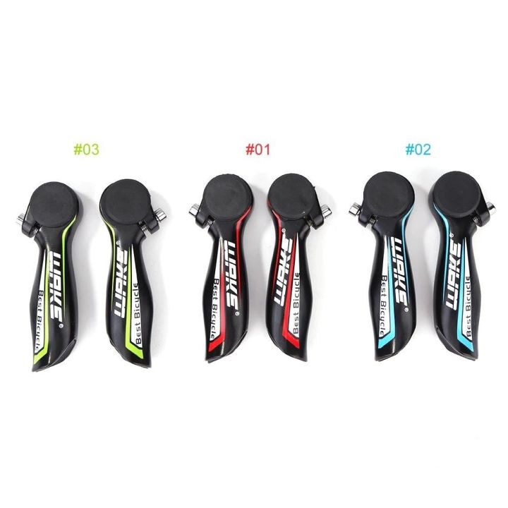 WAKE%20Paired%20Aluminum%20Alloy%20Bicycle%20Bike%20Handlebar%20Bar%20End%20-%202%20Piece%20-%20Image%202