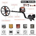 Professional Underground Metal Detector TX-960 Gold Scanner Search Finder Gold Detector with 13 Waterproof Search Coil LCD. 