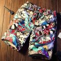 Men's shorts, summer trend, beach pants, men's loose casual pants, medium pants, large pants, men's plus size pants, thin. 