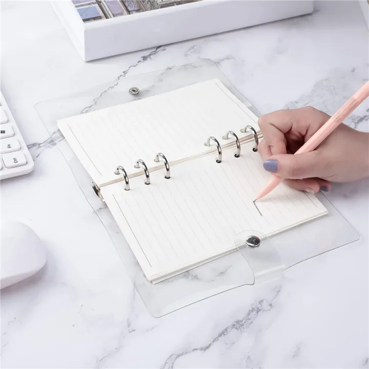 Transparent%20Binder%20Plastic%20Binder%20Clear%20Soft%20PVC%206%20Ring%20Budget%20Binder%20Refillable%20Planner%20Binder%20Cover%20Protector%20-%20Image%204