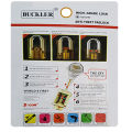 High Security Buckler Anti-Theft Hard Steel Keyed Padlocks.