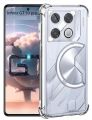 Infinix GT 10 Pro 5G (With 4 Sided Bit) Premium Silicone Case Crystal Clear Soft TPU Ultra-Thin Transparent Flexible Protective Mobile Phone Back Cover. 