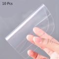 10 Pcs Translucent Cream Scraper Transparent Cake Dough Cutter Fondant Scraper Dounp.
