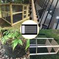Plastic Chicken Wire Fence Mesh,Fencing Wire for Gardening, Poultry Fencing, Chicken Wire Frame Netting Black. 