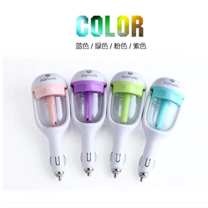 50ML Car Air Humidifier Mini Steam Air Purifier Aroma Diffuser Essential Oil Aromatherapy Diffuser Mist Maker Sprayer