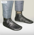 Black Leather Socks For Men / Women / Boys Leather Grade A Quality - Cycle - Cycle - Cycle.