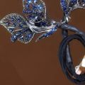 Light Luxury Hair Accessories Zircon Shiny Curling Iron Butterfly Elegant Flowers Lazy Twist Clip Hair Magic. 