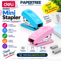 Deli E0303 Mini Stapler Compact Portable Desktop Stapler for Office & School Use. 