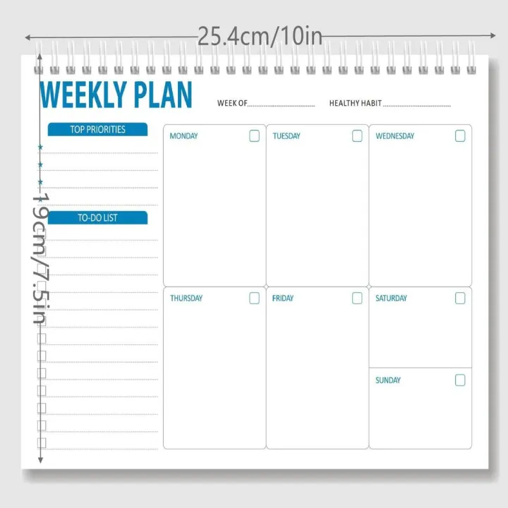 Task%20Management%20Notebook%20Notepad%20For%20Work%20With%2052%20Sheets%20Daily%20Planner%20Notebook%20English%20Note%20Book%20To%20Do%20List%20Notebook%20-%20Image%205