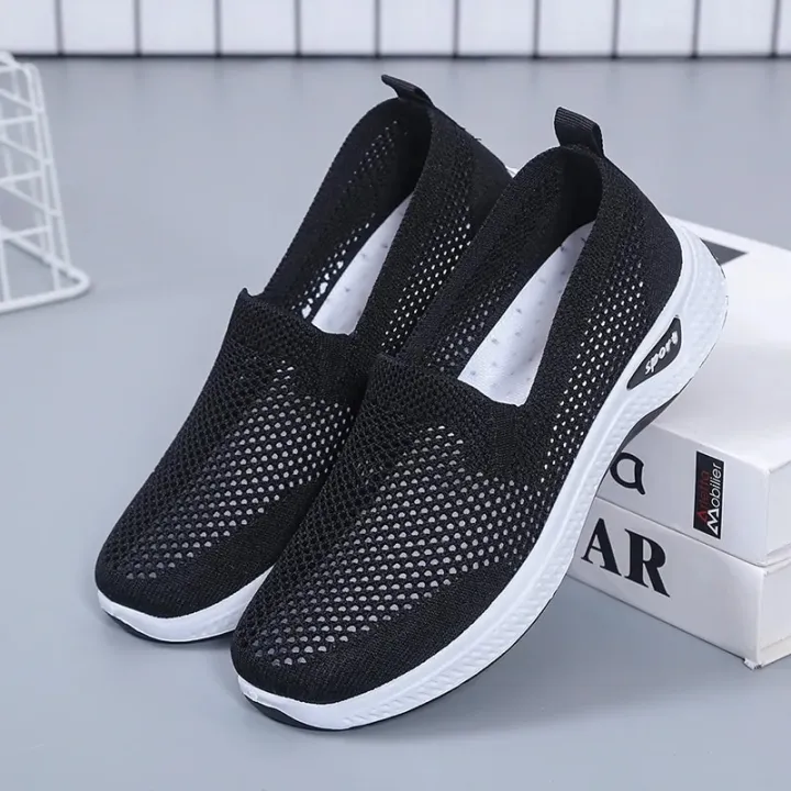 Women's%20Shoes%20Summer%20Comfort%20Plus%20Size%20Ladies%20Mesh%20Breathable%20Sneaker%20Socks%20Women%20Light%20Casual%20Sports%20Shoes%20Flat%20Women%20Loafers%20-%20Image%206