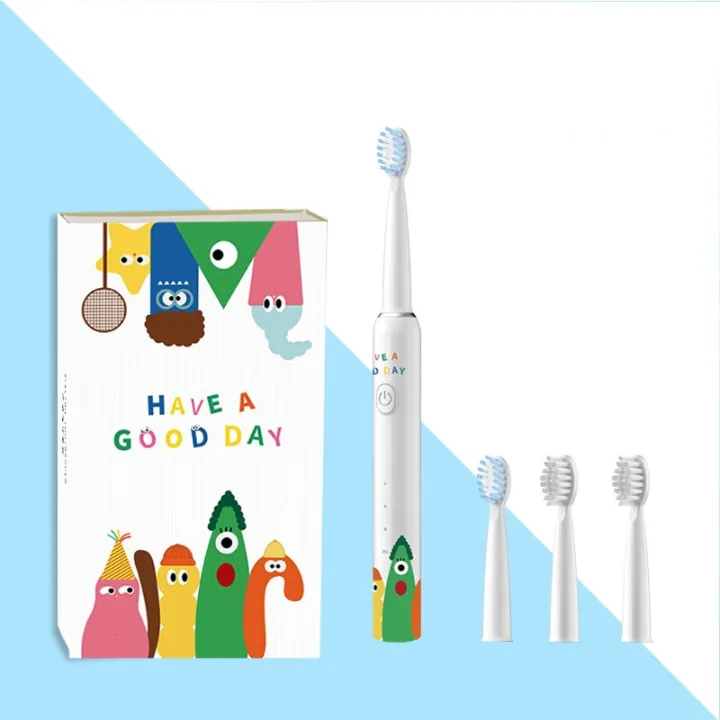 Xiaomi%20Child%20Electric%20Sonic%20Toothbrush%2019000%20Times%20Rechargeable%20IPX7%20Waterproof%20Electronic%20Tooth%204%20Brushes%20Replacement%20Heads%20-%20Image%206